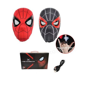 ماسک صورت مرد عنکبوتی کنترلی شارژی Spider-Man Mask Ring Remote Control_اسباب بازی